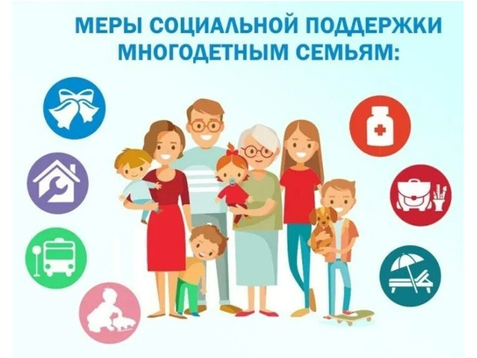 Пошаговая инструкция оформления мер социальной поддержки многодетным семьям..