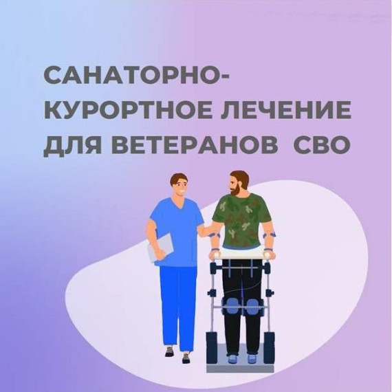 Информирование ветеранов СВО о возможности санаторно-курортного лечения за счет средств Социального фонда России».