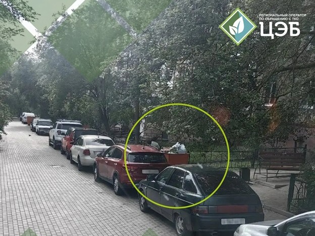 Контейнеры в заложниках: как неправильная парковка смещает график вывоза ТКО.